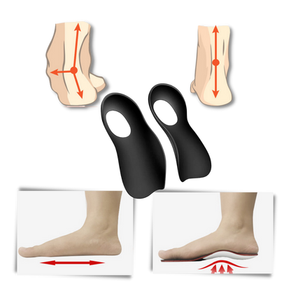 Inlegzolen voor Platte Voeten Orthopedisch Comfortabel