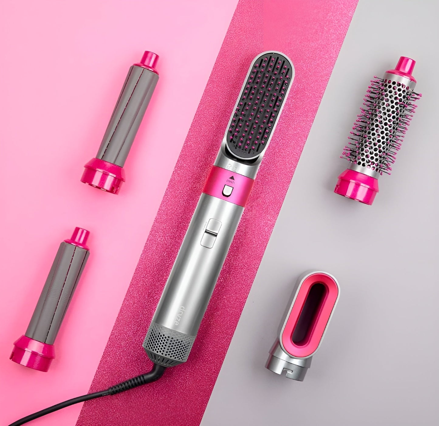 Hairstyler 5-in-1 met Coanda-technologie voor Alle Haartypes