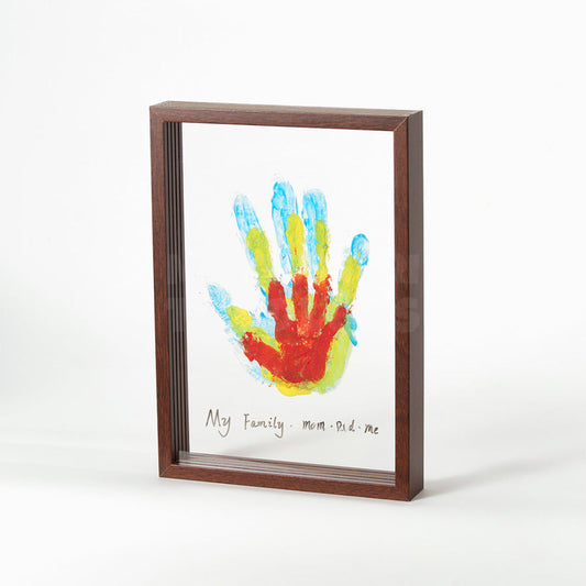 Houten Fotolijst voor Kinderhandafdruk Wanddecoratie - Velinix