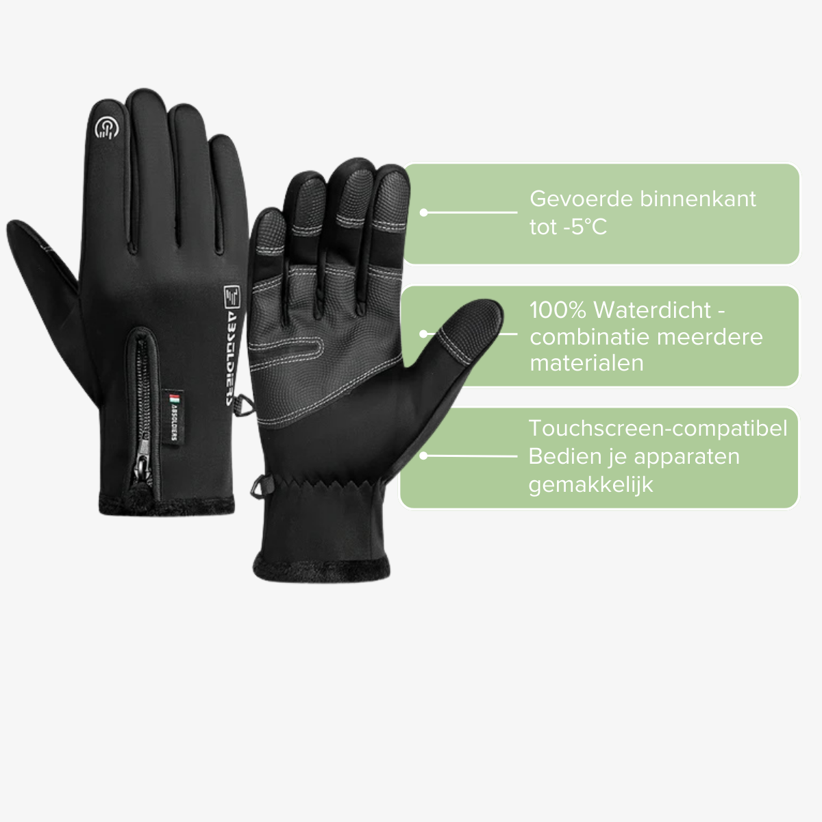 FrostShield™ Waterdichte Winterhandschoenen met Touchscreen
