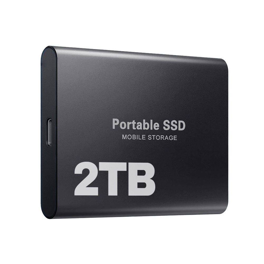 Externe SSD 2TB USB-C Hoge Snelheid Draagbaar