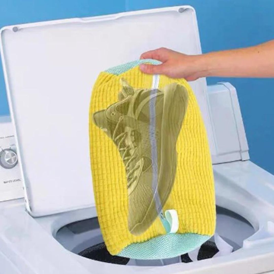 Waszak met Borstel en Ritssluiting voor Schoenen