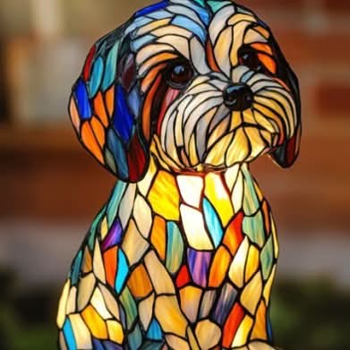 Honden Nachtlamp LED Artistiek Ontwerp
