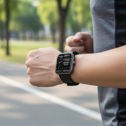 GLUCOWATCH | Blutzuckermessgerät Smartwatch mit Echtzeit-Überwachung | Schmerzfreies Tracking für Ihre Gesundheit 0