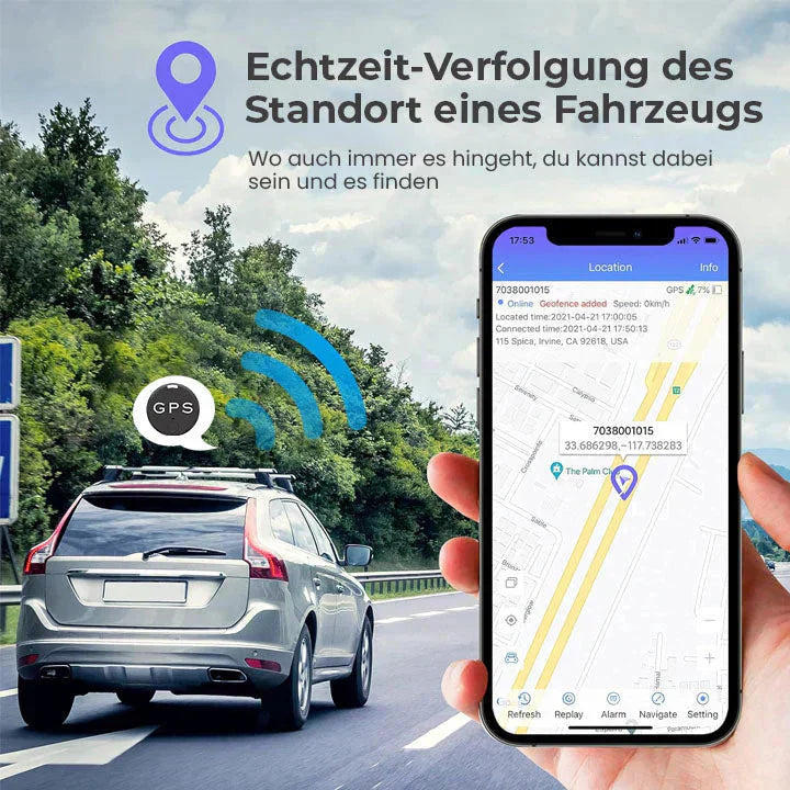 GPS-tracker Magnetisch met Realtime Locatie en Lange Batterijduur - Velinix