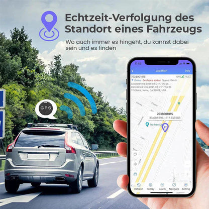 GPS-tracker Magnetisch met Realtime Locatie en Lange Batterijduur - Velinix