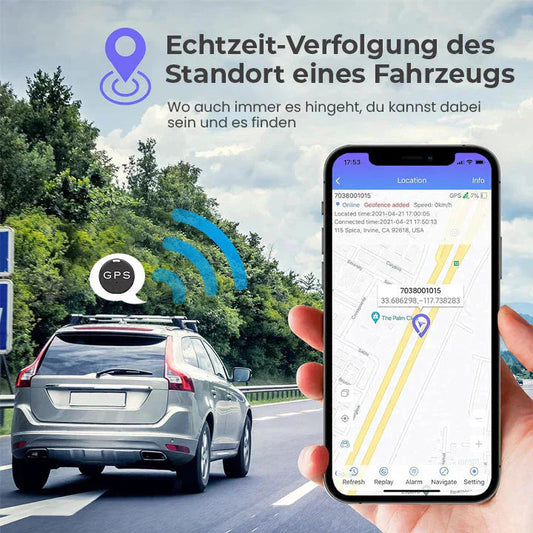 GPS-tracker Magnetisch met Realtime Locatie en Lange Batterijduur - Velinix