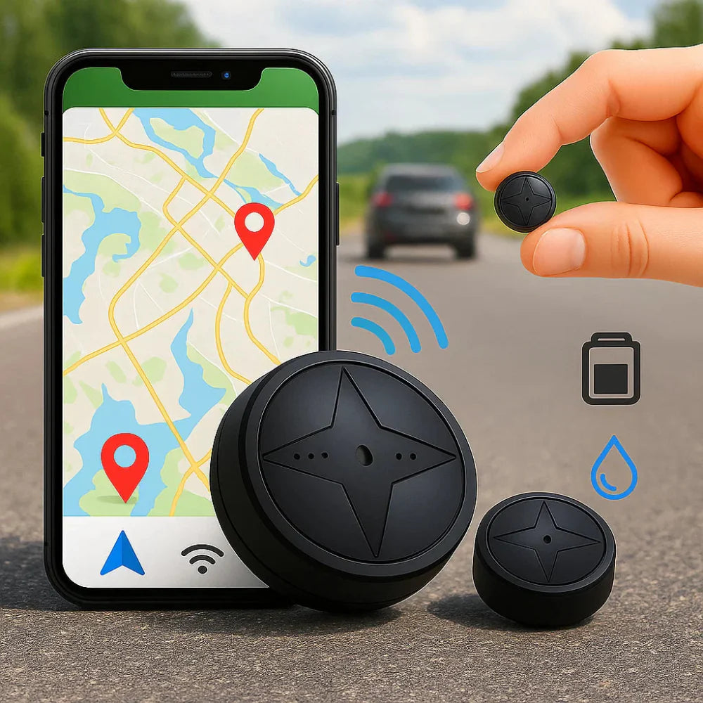 GPS Tracker Auto Magnetisch voor Voertuigbeveiliging - Velinix