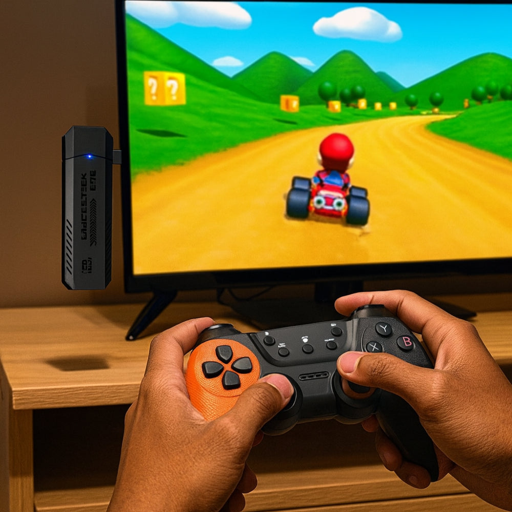 Retro Game Console met Draadloze Controllers en HD Uitgang - Velinix