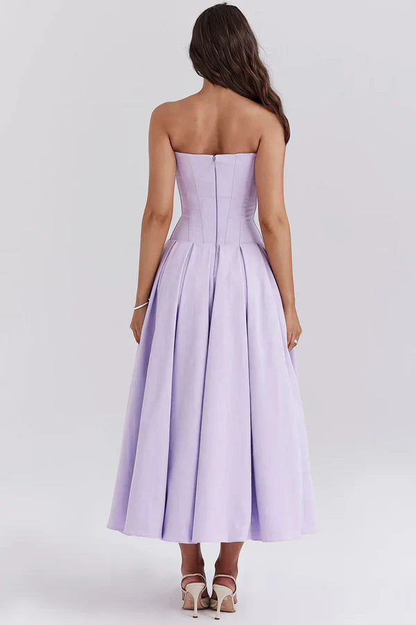 Gaya™ – Dames Galajurk Strapless met Korset en Verleidelijke Pasvorm