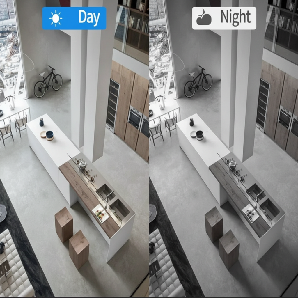 Draadloze WiFi Camera 1080P - Discrete Babyfoon en Bewaking