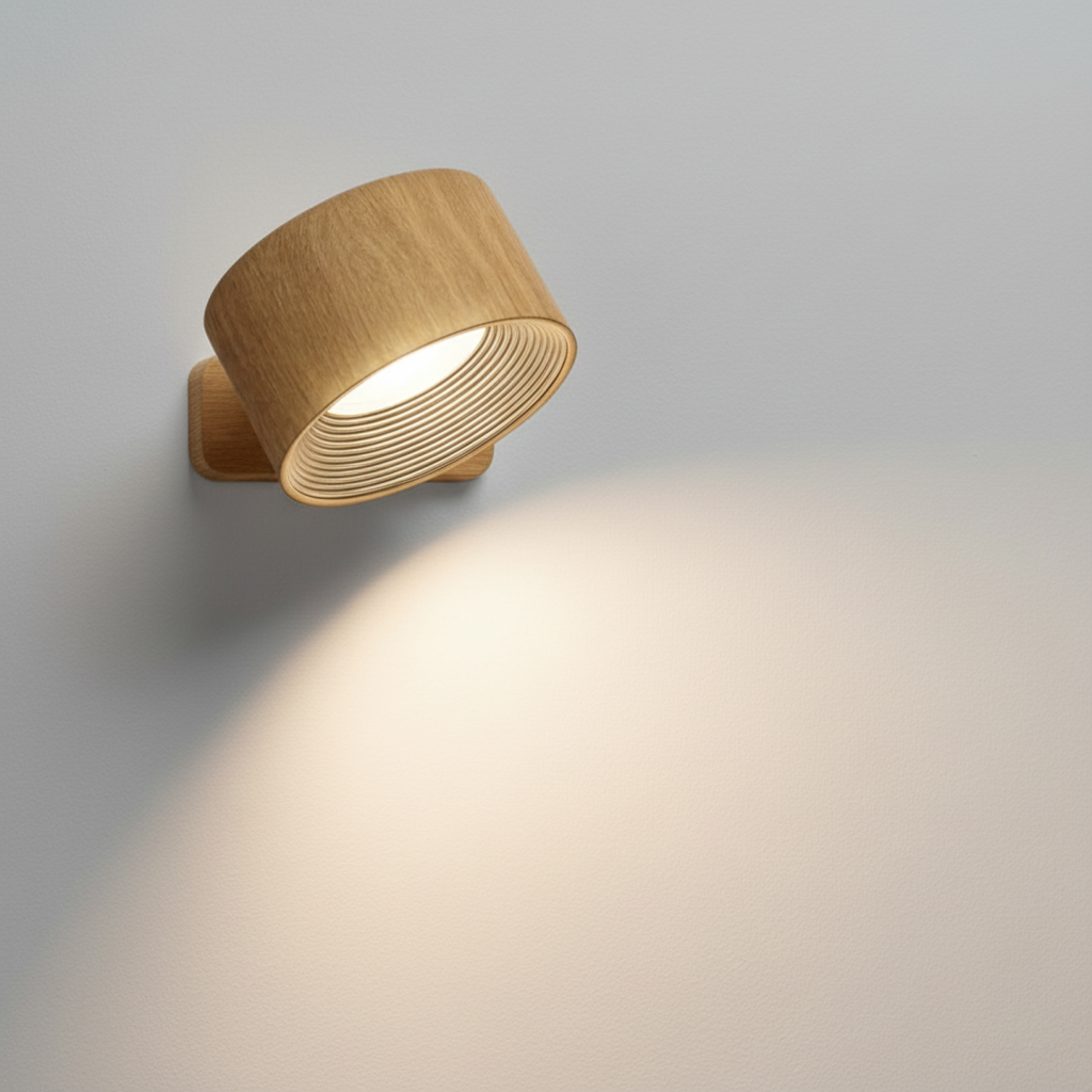 Draadloze Wandlamp Verstelbaar LED met Oplaadbaar USB