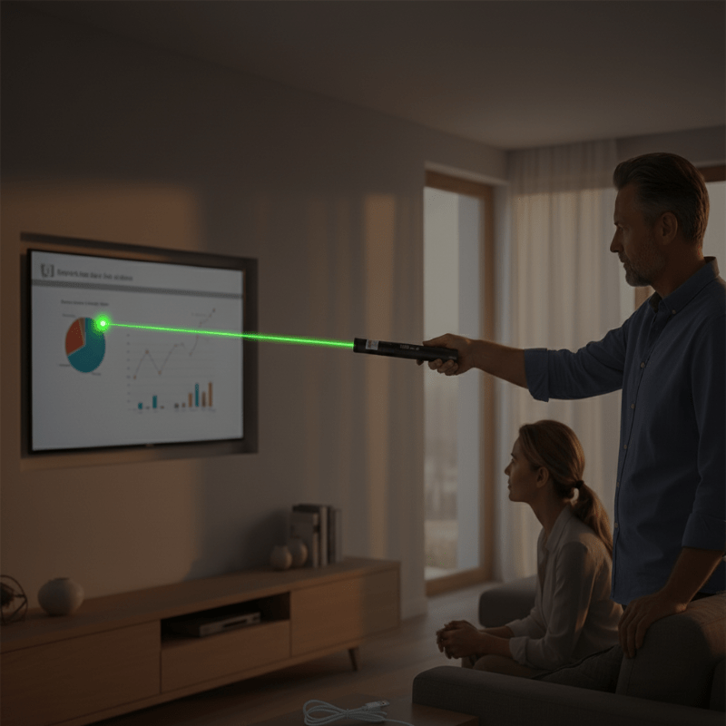 Krachtige Laserpointer met Instelbare Focus - Velinix