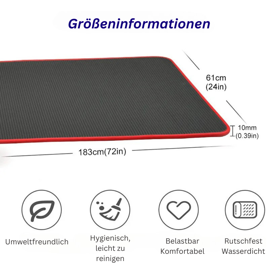 Yogamat Extra Dik Antislip voor Thuis en Outdoor