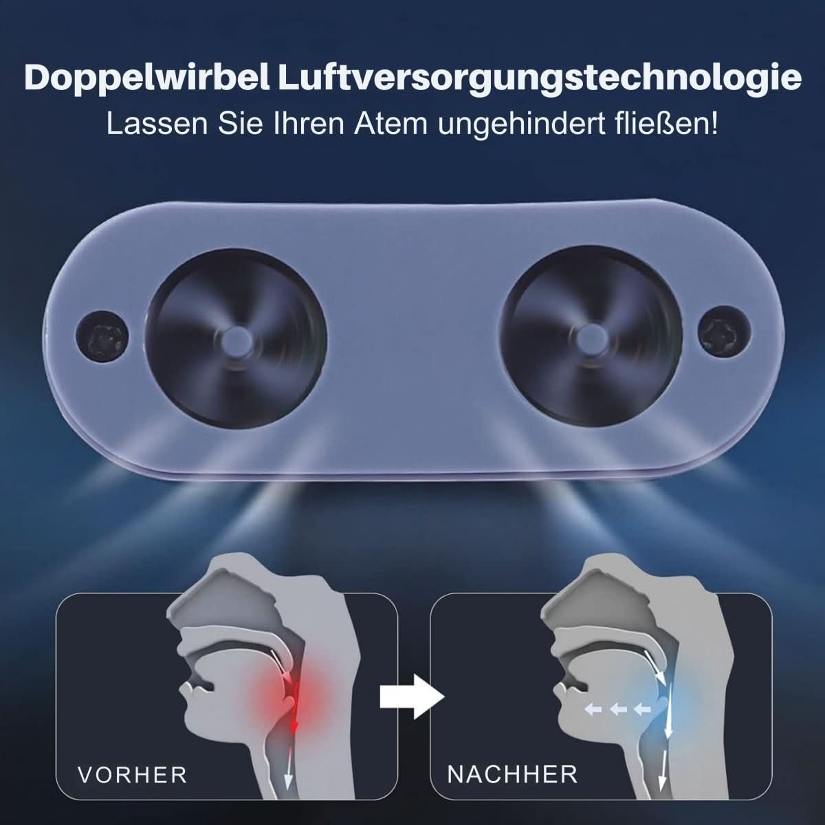 Compact CPAP-apparaat tegen Snurken en Slaapapneu