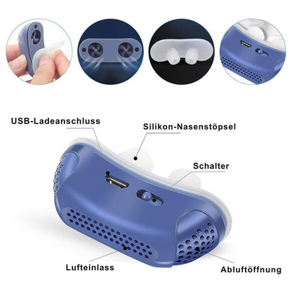Compact CPAP-apparaat tegen Snurken en Slaapapneu