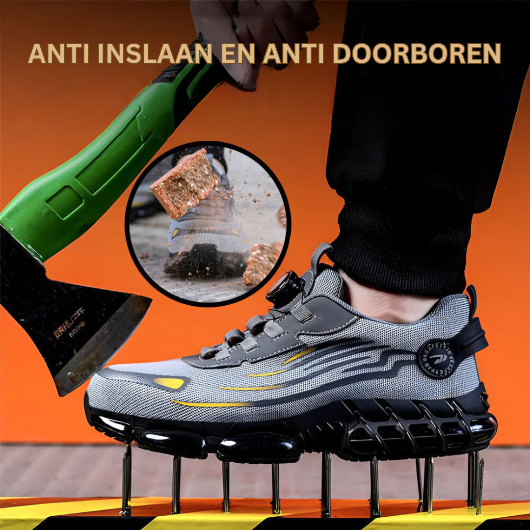Veiligheidsschoenen voor Werk met Comfortabele Stride