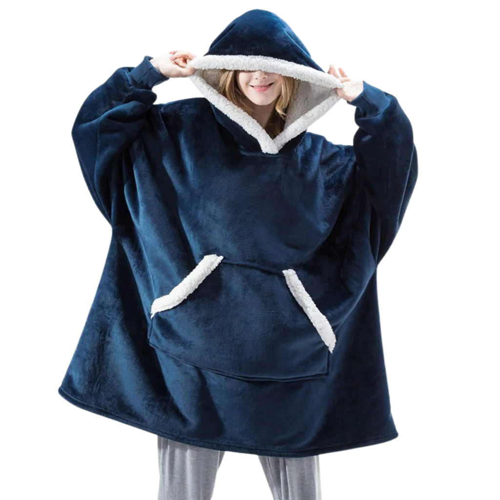 Zachte Oversized Capuchondeken voor Mannen en Vrouwen