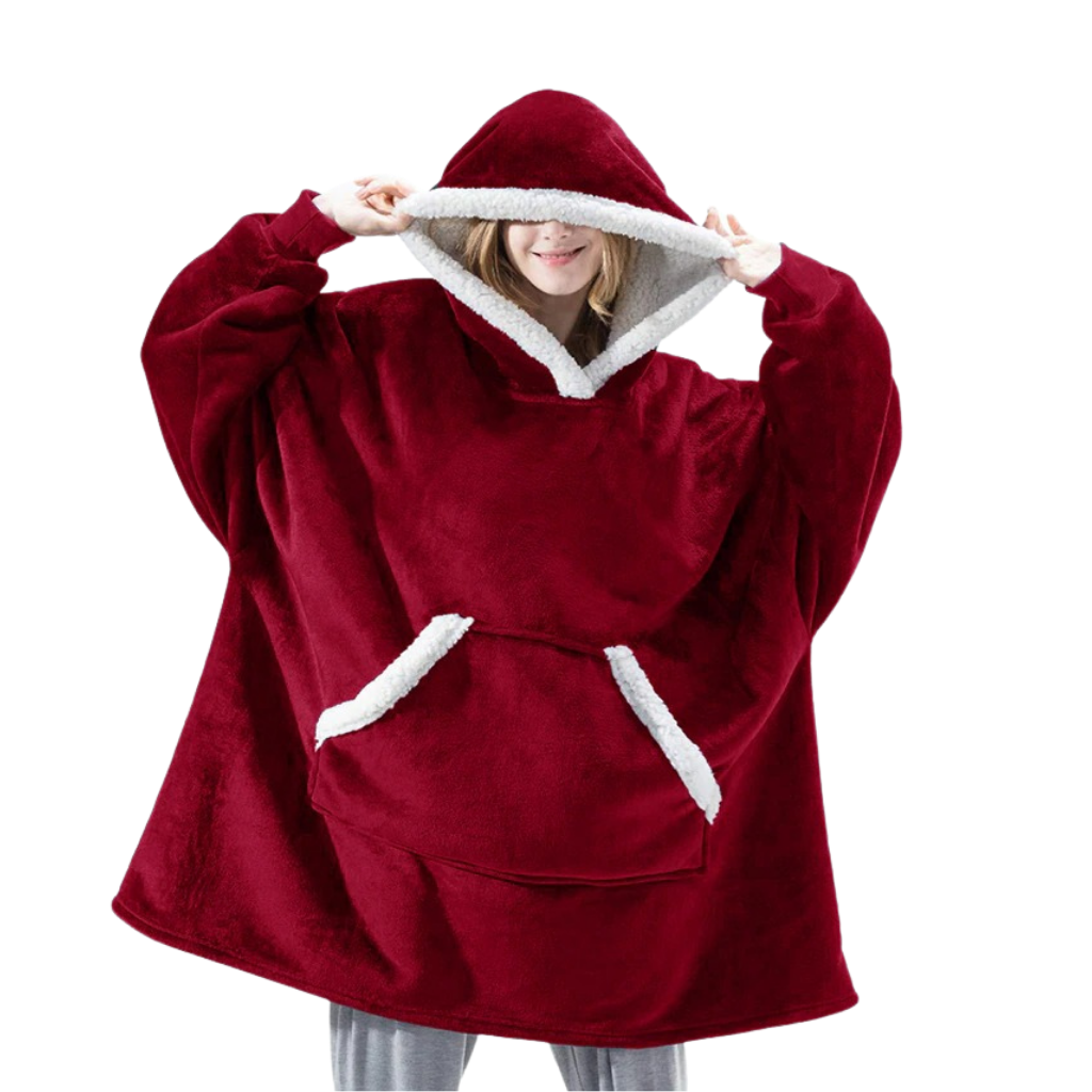 Zachte Oversized Capuchondeken voor Mannen en Vrouwen