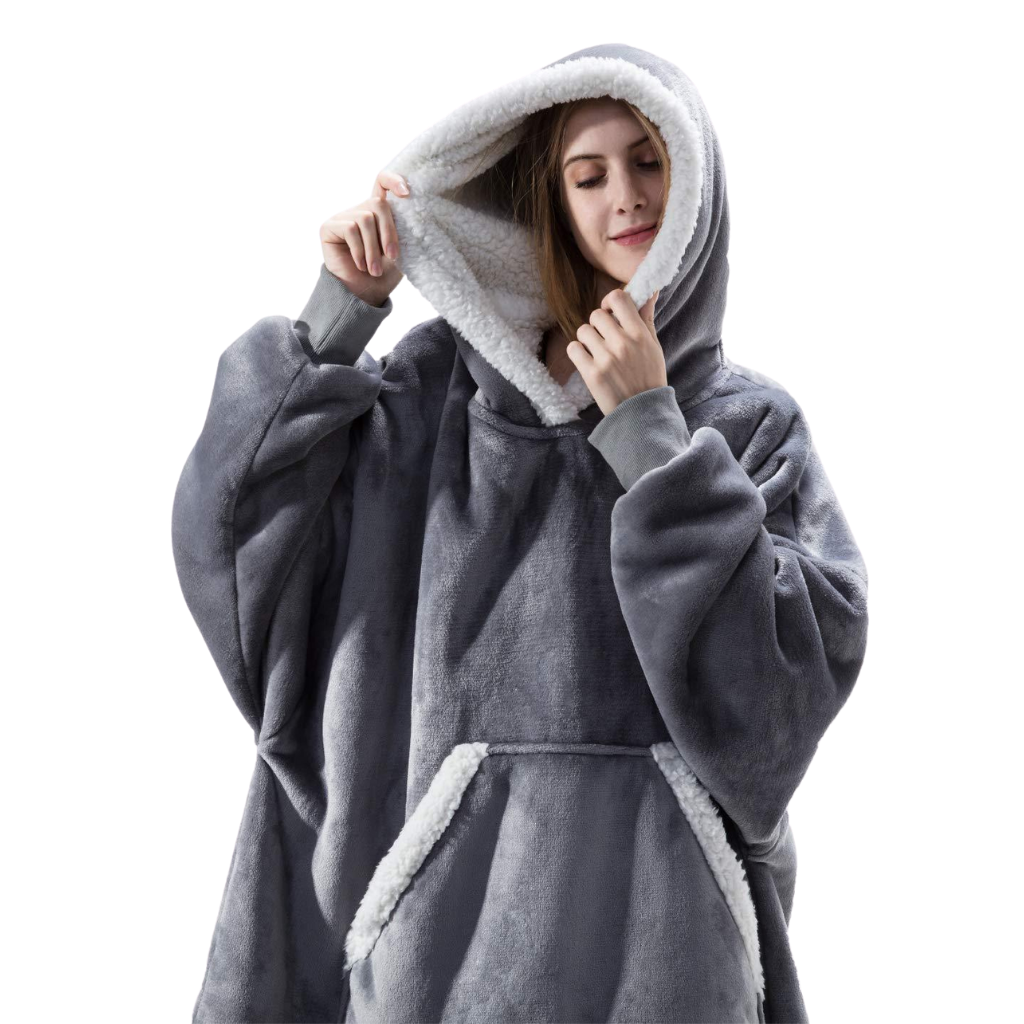 Zachte Oversized Capuchondeken voor Mannen en Vrouwen