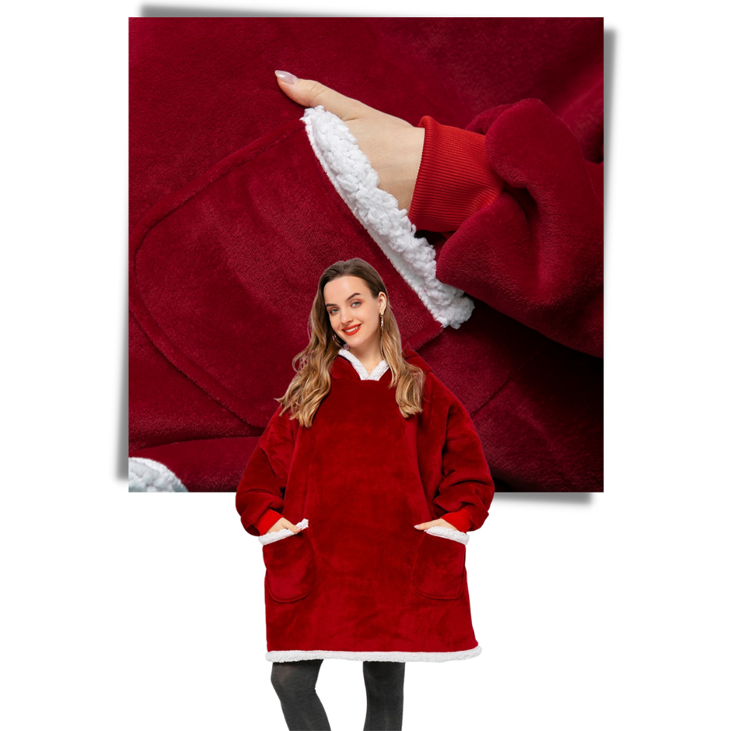 Zachte Oversized Capuchondeken voor Mannen en Vrouwen