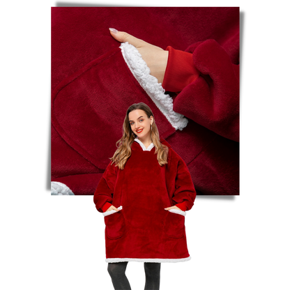 Zachte Oversized Capuchondeken voor Mannen en Vrouwen