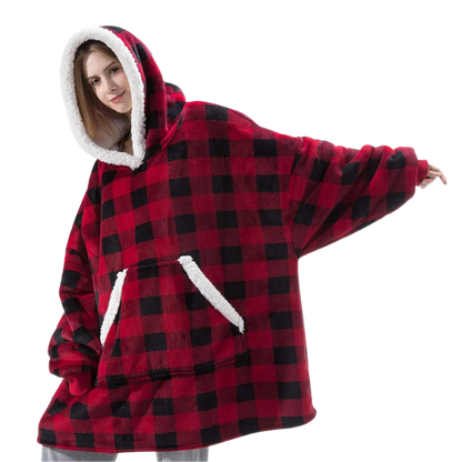 Zachte Oversized Capuchondeken voor Mannen en Vrouwen