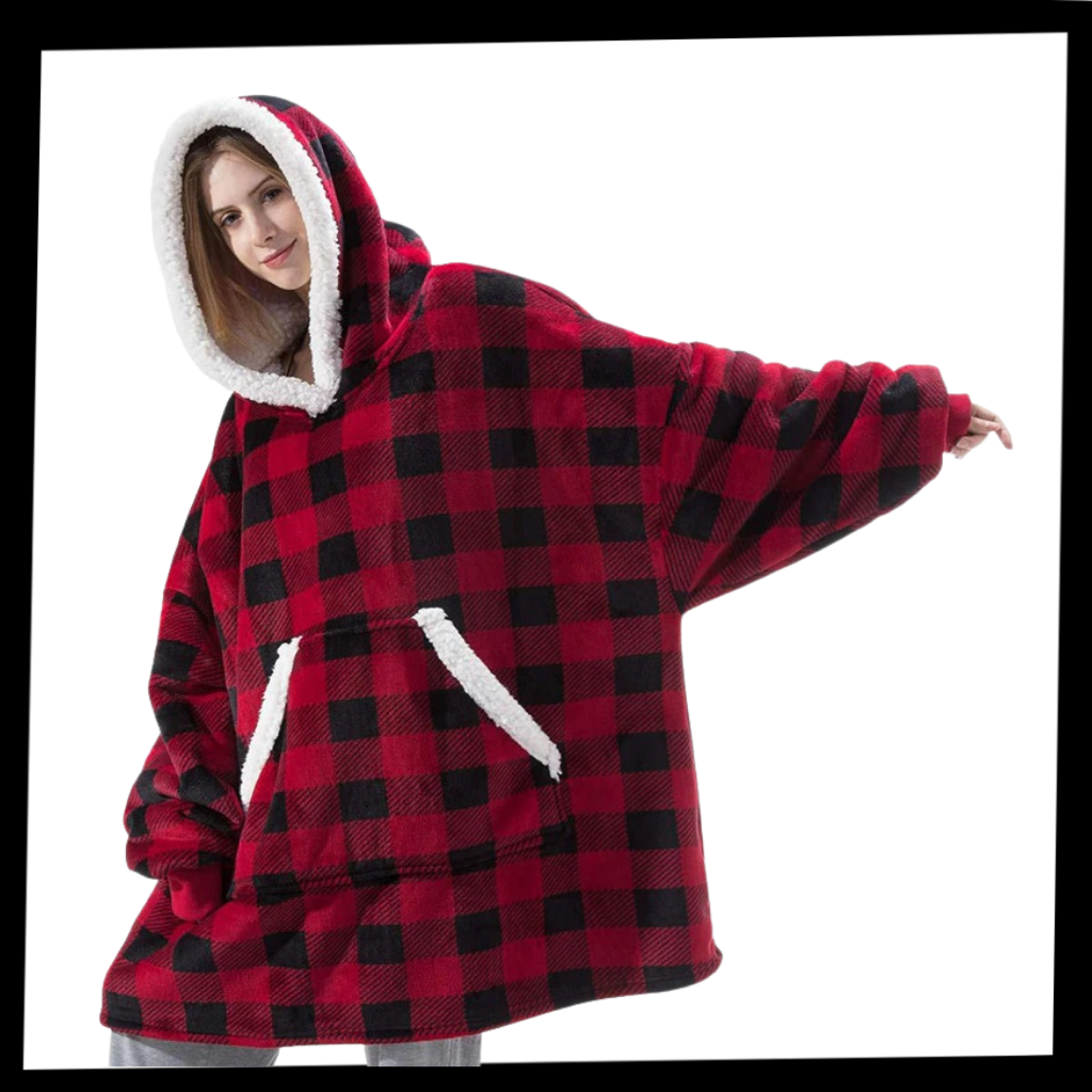 Zachte Oversized Capuchondeken voor Mannen en Vrouwen