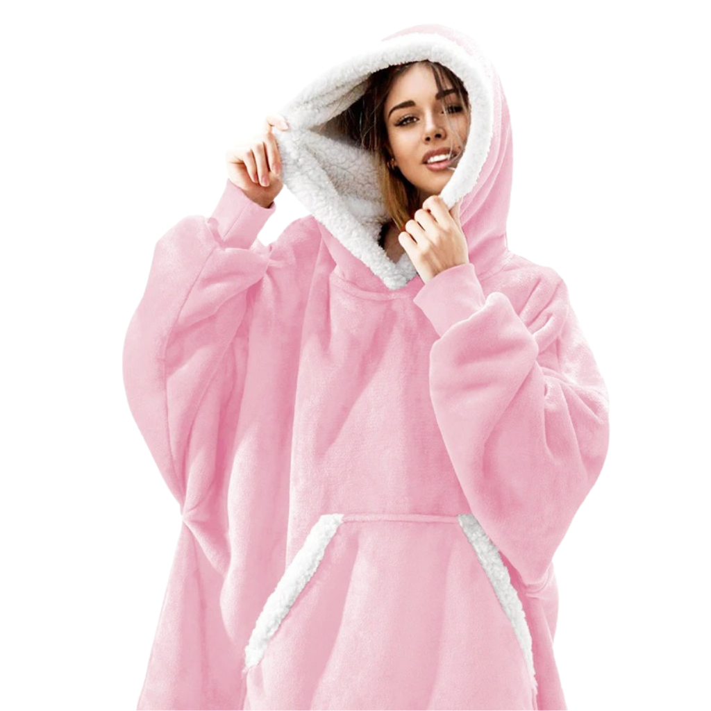 Zachte Oversized Capuchondeken voor Mannen en Vrouwen