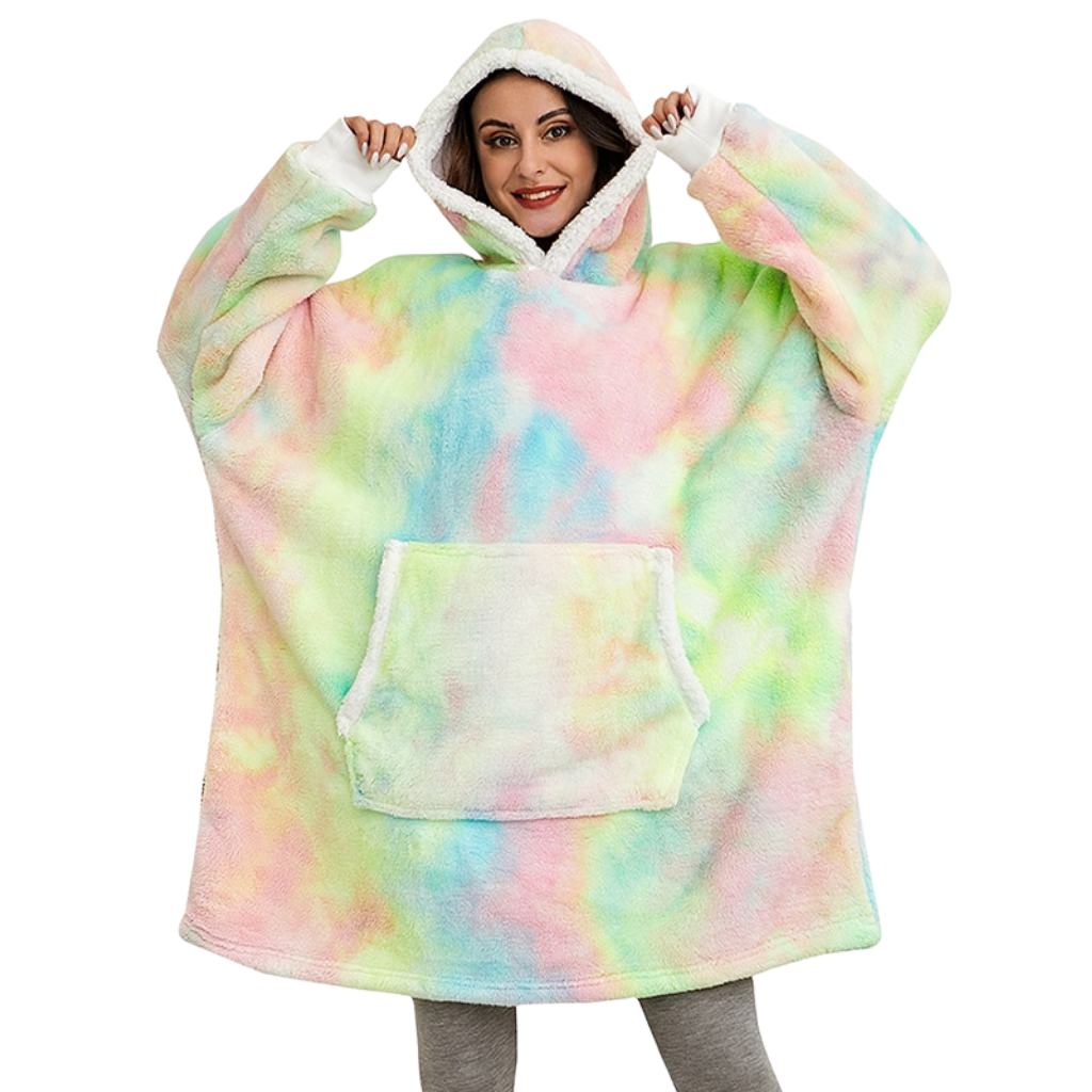 Zachte Oversized Capuchondeken voor Mannen en Vrouwen