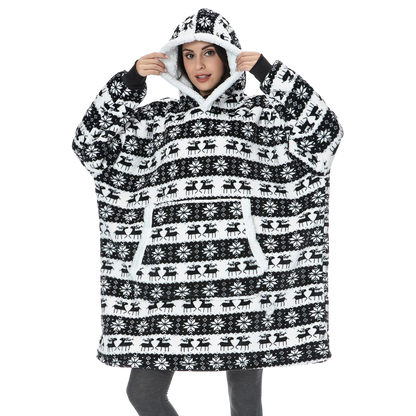 Zachte Oversized Capuchondeken voor Mannen en Vrouwen