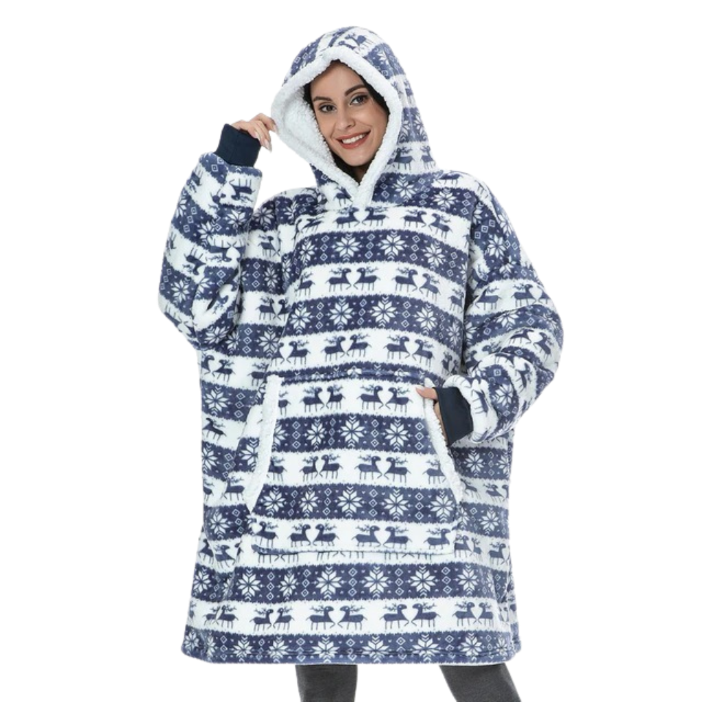 Zachte Oversized Capuchondeken voor Mannen en Vrouwen