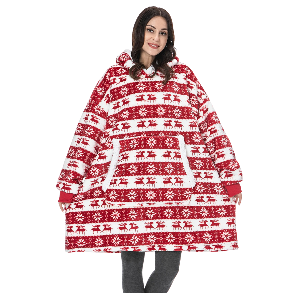 Zachte Oversized Capuchondeken voor Mannen en Vrouwen