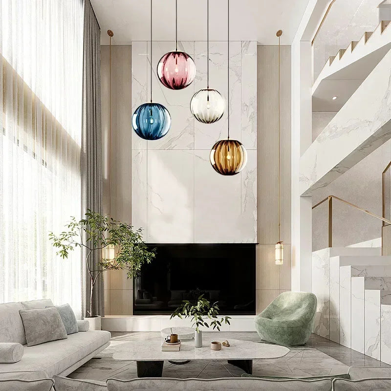 LED Plafondlamp Modern Glas Design Dimbaar