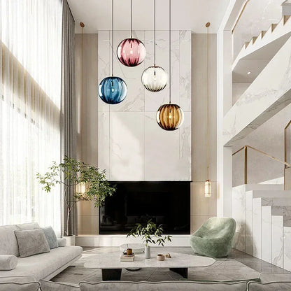 LED Plafondlamp Modern Glas Design Dimbaar
