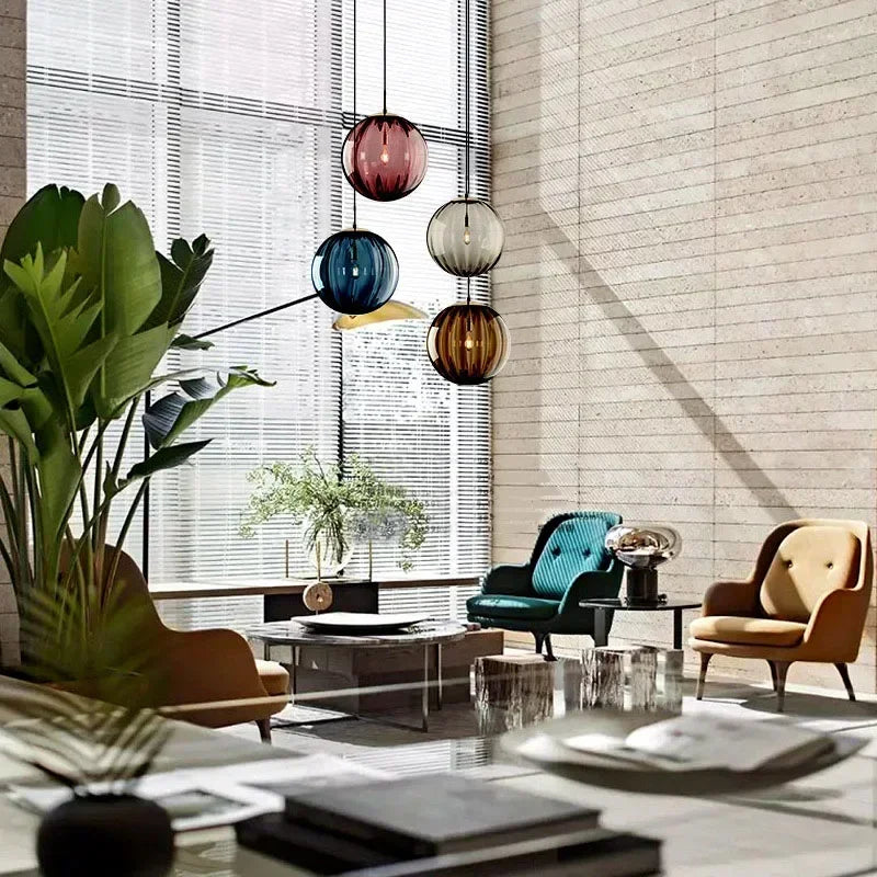 LED Plafondlamp Modern Glas Design Dimbaar - Velinix