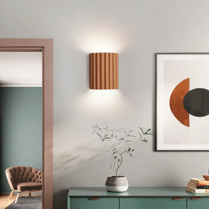 LED Wandlamp Modern Design Kunststof Hars Finish - Velinix