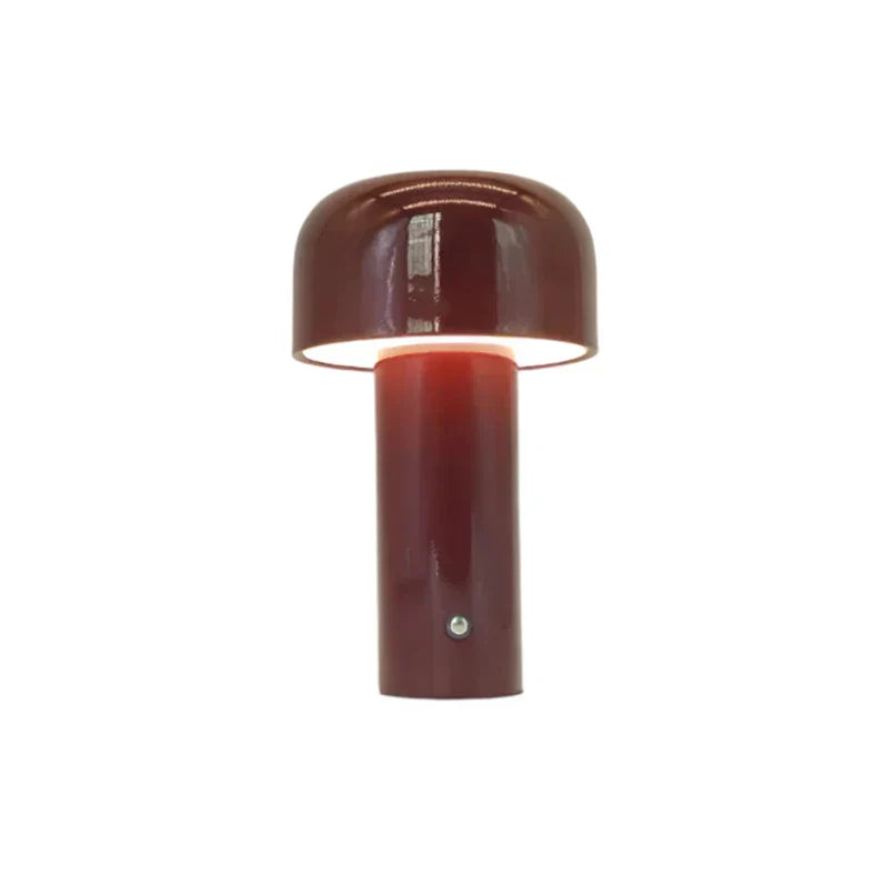 GlowCap - Oplaadbare LED Tafellamp – Stijlvolle Draagbare Paddenstoel Lamp in Bauhaus Stijl 8