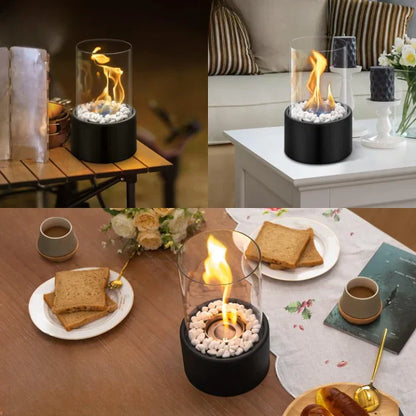 Rookvrije Biohaard van Glas voor Binnen en Tafel