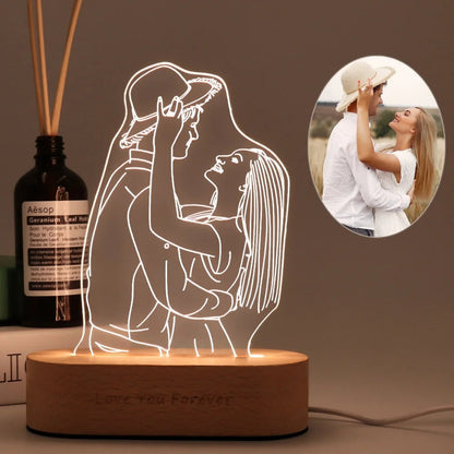 Gepersonaliseerde LED Verlichting voor Moederdag en Vaderdag