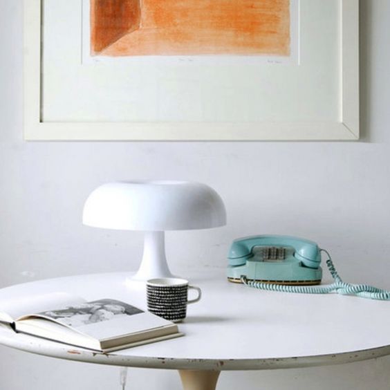 Draagbare Paddenstoel Tafellamp LED Dimbaar Luxe Design