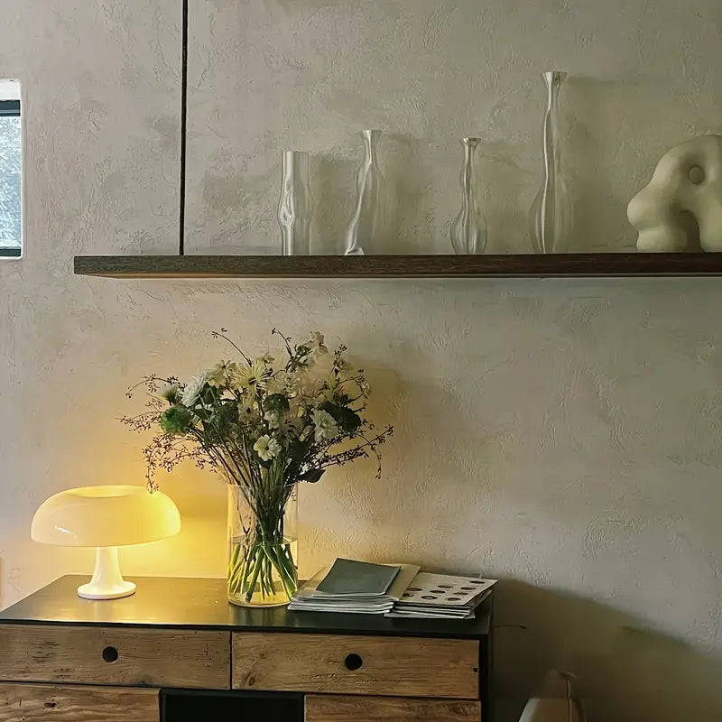 Draagbare Paddenstoel Tafellamp LED Dimbaar Luxe Design