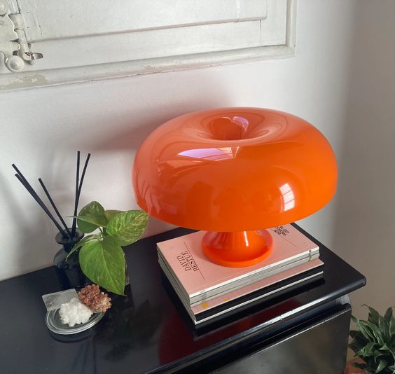 Draagbare Paddenstoel Tafellamp LED Dimbaar Luxe Design