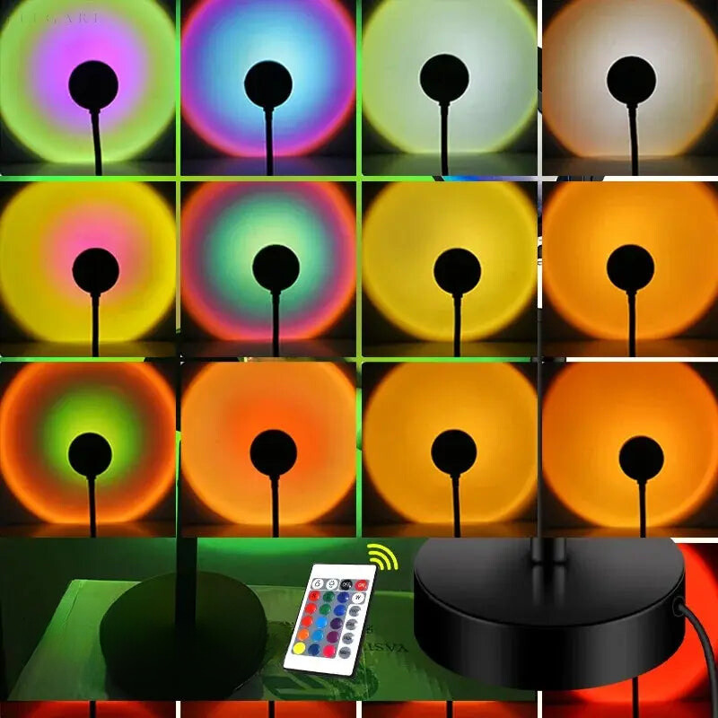 LED Projector Zonsondergang Effect met Afstandsbediening