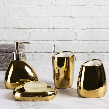 Badkamer Accessoireset 4-Delig Luxe Design - Velinix