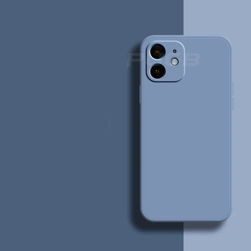 Zachte Silicone Telefoonhoesje voor iPhone 11 12 13