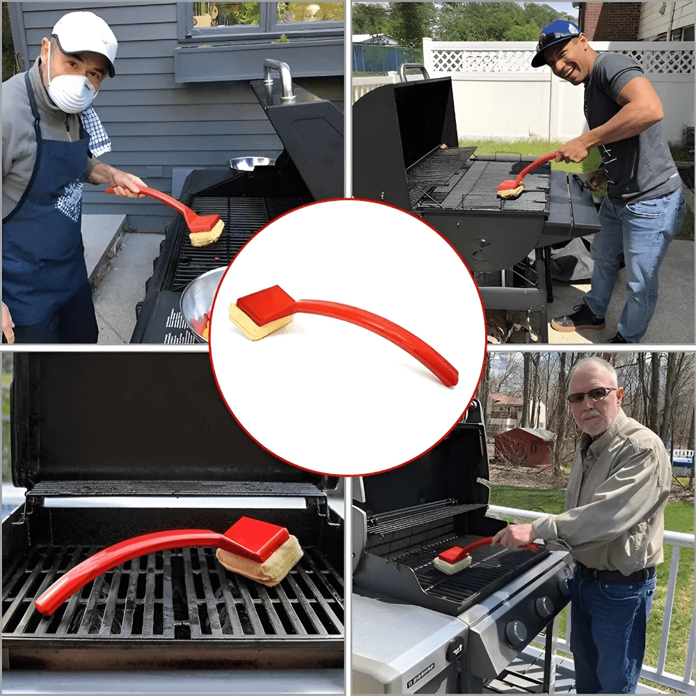 Grillreiniger Stoom Staalborstel voor BBQ Rooster
