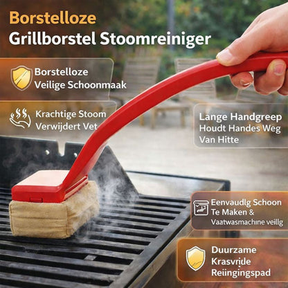 Grillreiniger Stoom Staalborstel voor BBQ Rooster