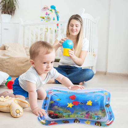 Opblaasbaar Water Speeltapijt Zacht voor Baby's en Peuters