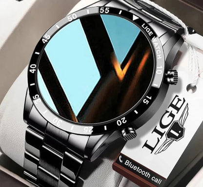 Smartwatch Heren Met Hartslagmeter en Meldingen